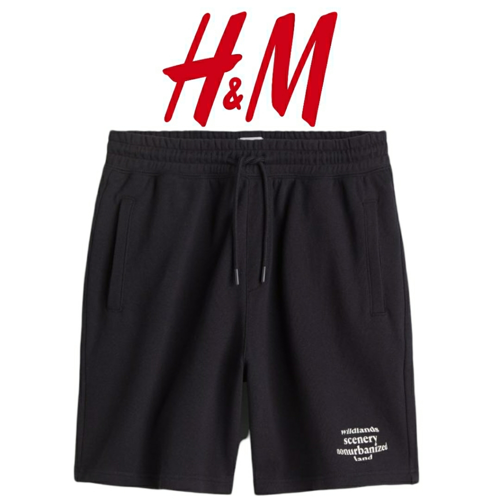 H&M Relaxed Fit Cotton Shorts